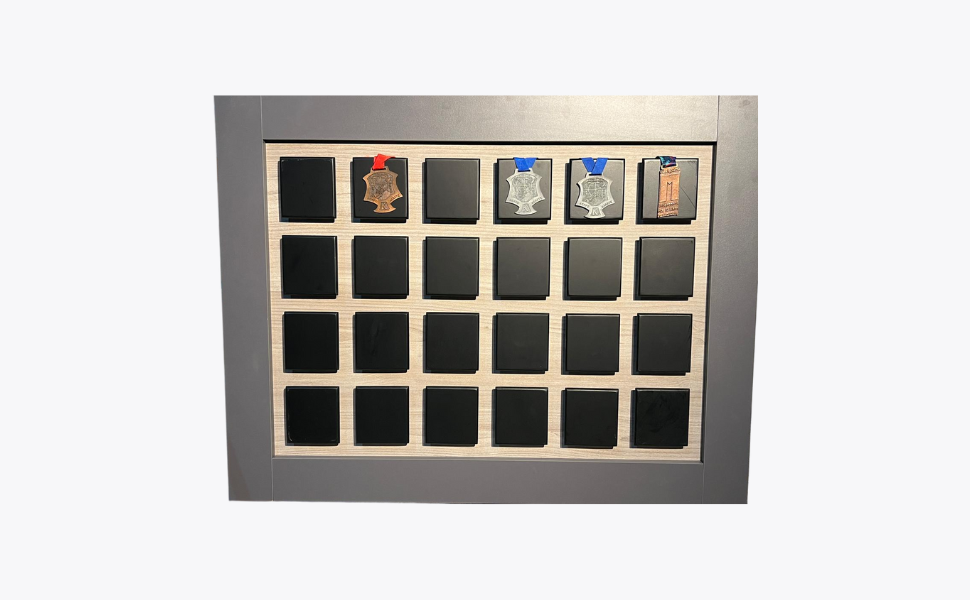 Medallero de 24 bases