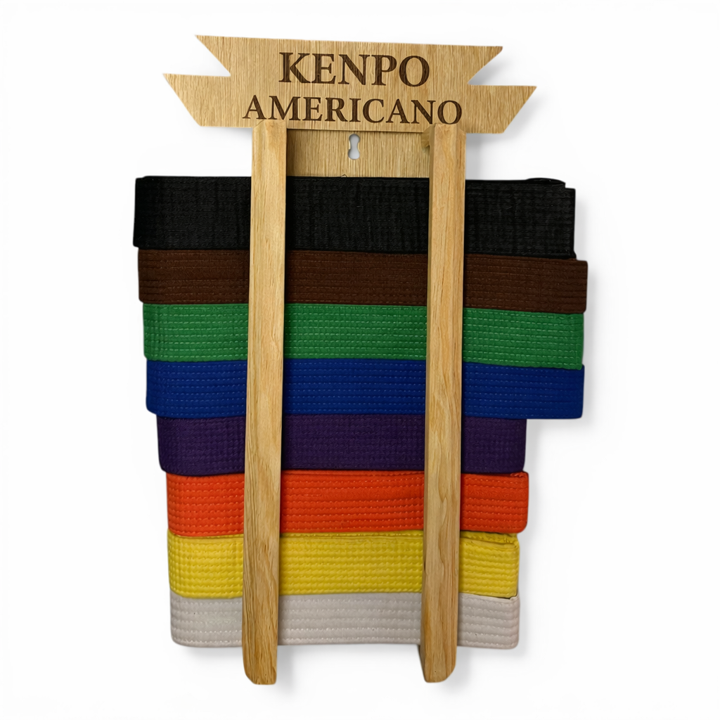 Porta Cintas de Artes Marciales Mini